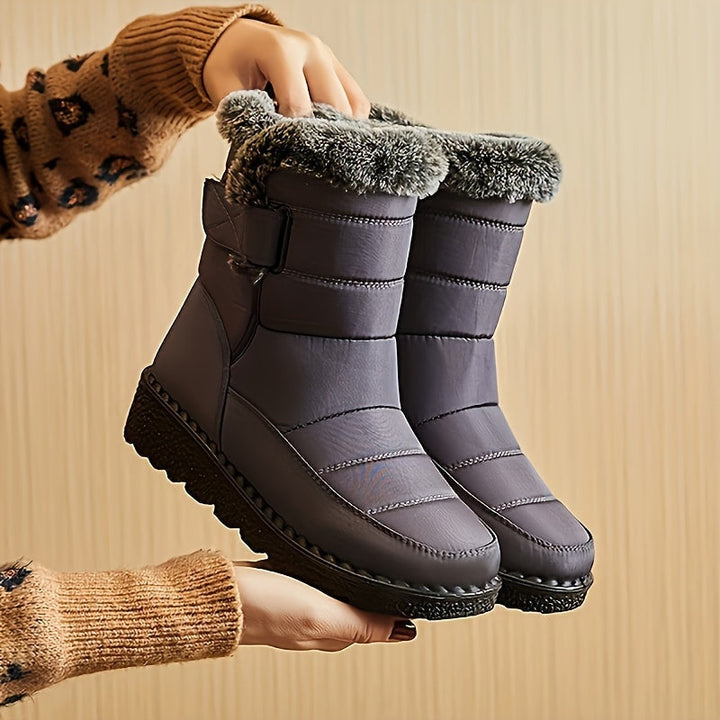 Sara | Botas de Neve Impermeáveis Mulher Forro Pelúcia