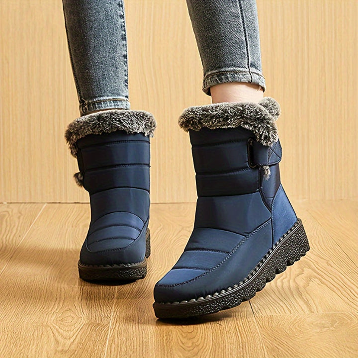 Sara | Botas de Neve Impermeáveis Mulher Forro Pelúcia