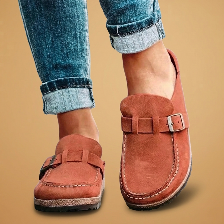 Sara | Mocassins Ortopédicos Mulher Fivela