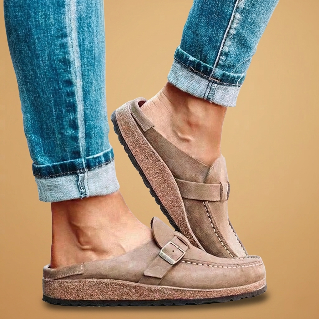 Sara | Mocassins Ortopédicos Mulher Fivela