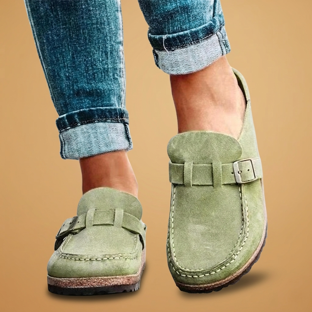 Sara | Mocassins Ortopédicos Mulher Fivela
