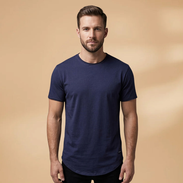 T-Shirt Básica Homem Corte Moderno