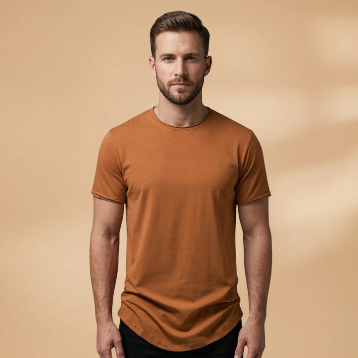 T-Shirt Básica Homem Corte Moderno