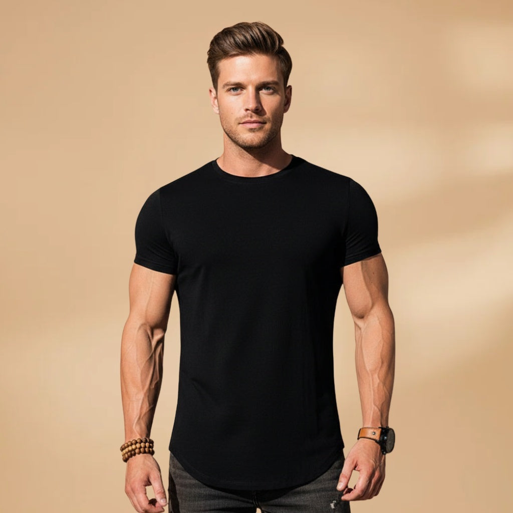 Rafael | T-Shirt Básica Homem Manga Curta