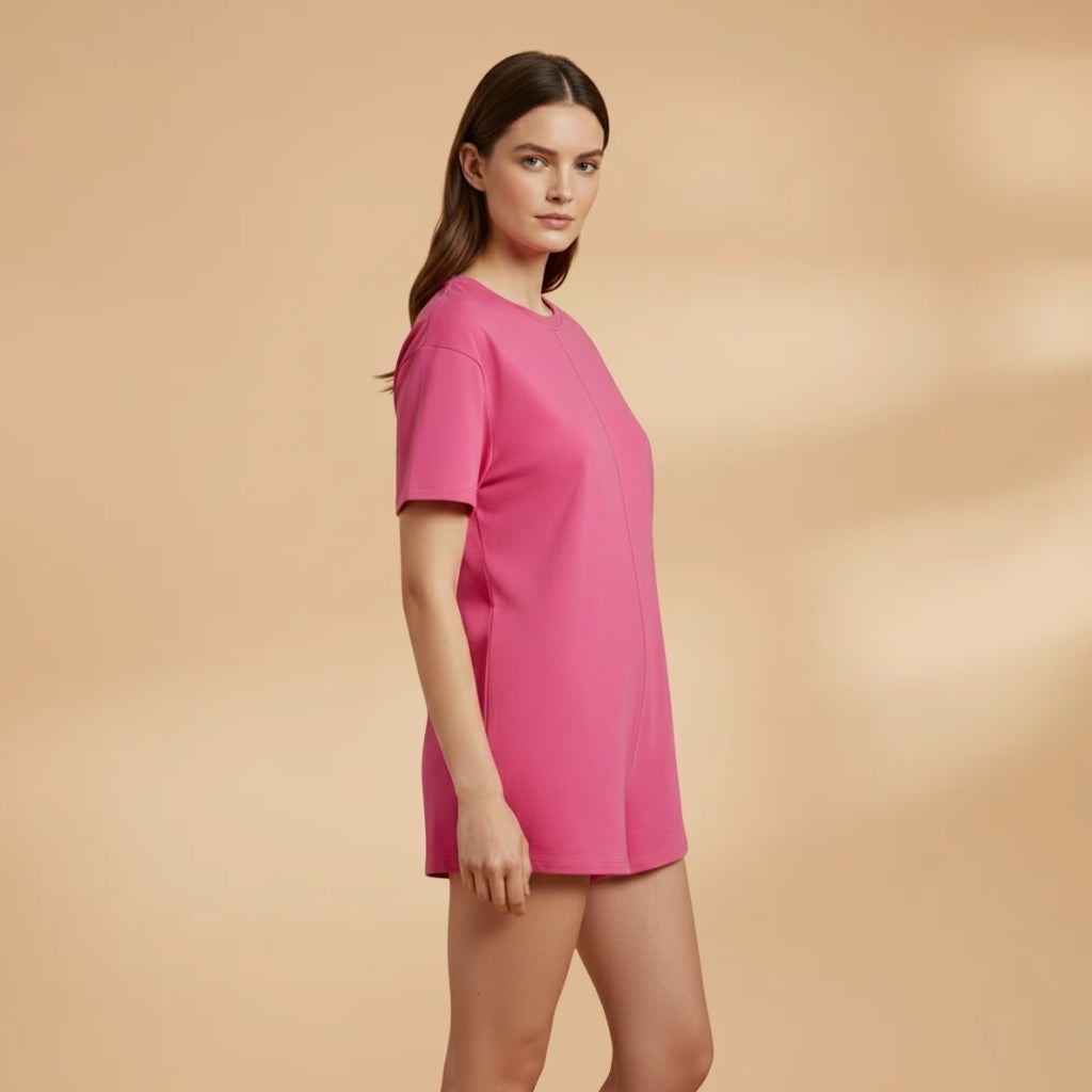 Alexandra | T-Shirt Oversized Mulher Bolsos