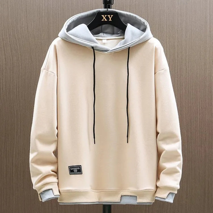 Tiago | Hoodie Homem Pullover com Capuz Casual