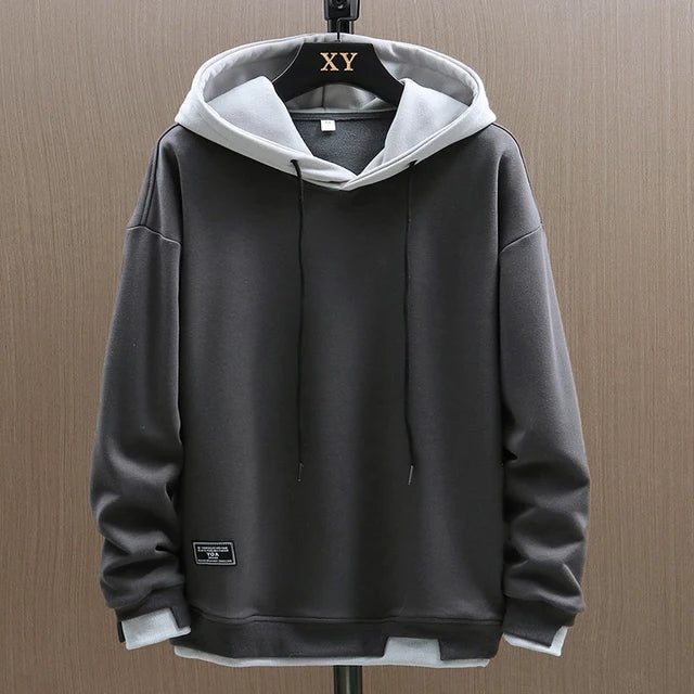 Tiago | Hoodie Homem Pullover com Capuz Casual