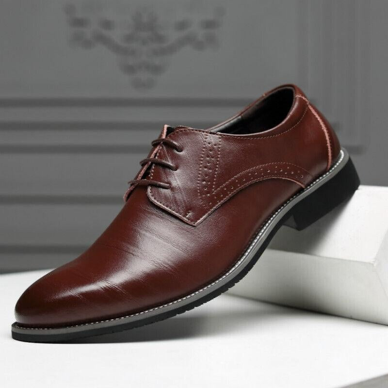 Tomás | Sapatos Oxford de Couro Homem com Atacadores