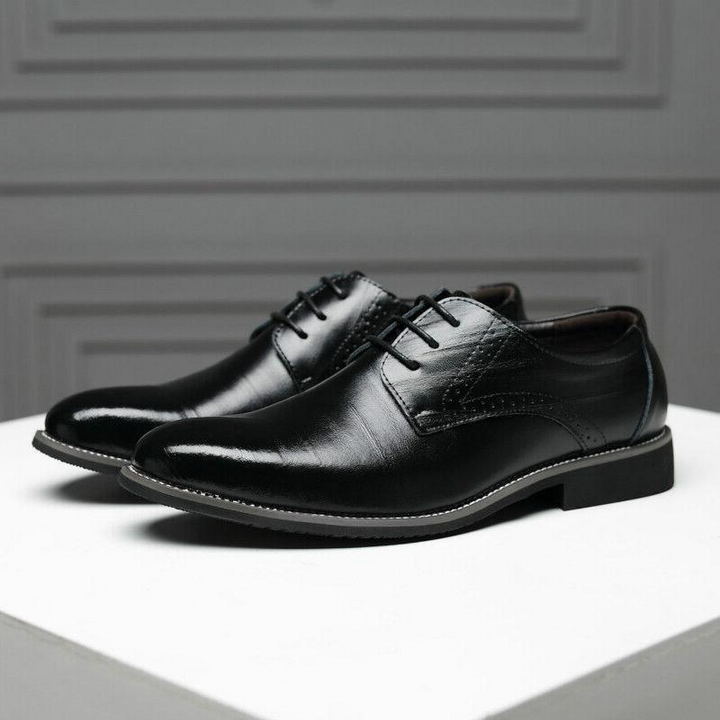 Tomás | Sapatos Oxford de Couro Homem com Atacadores