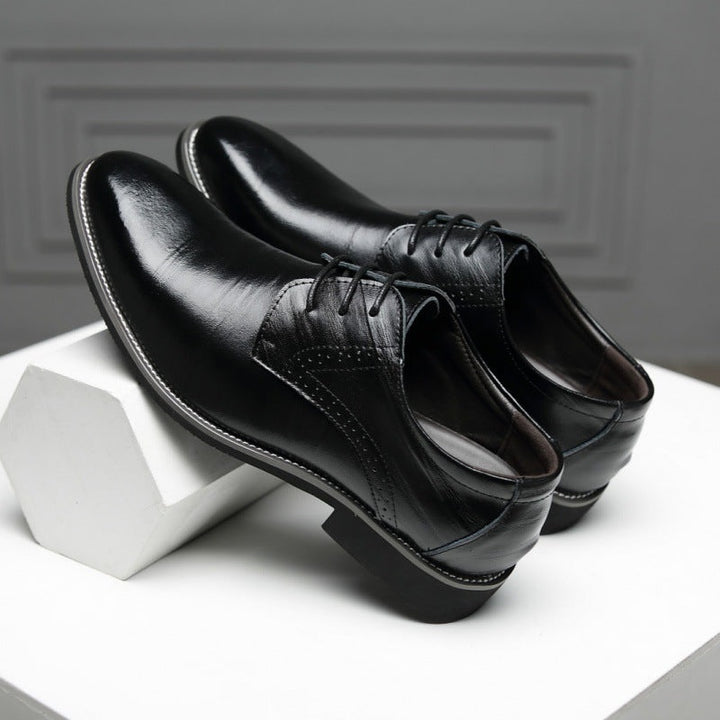Tomás | Sapatos Oxford de Couro Homem com Atacadores