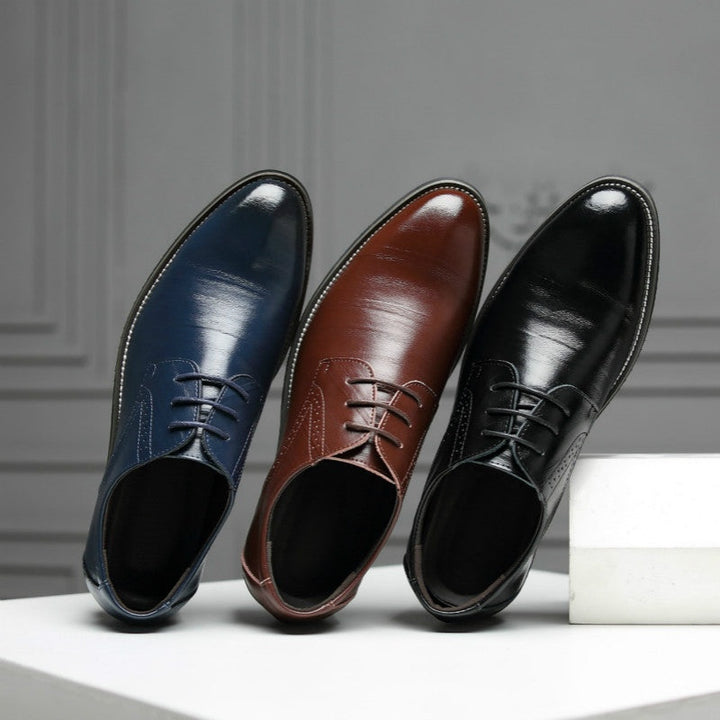 Tomás | Sapatos Oxford de Couro Homem com Atacadores