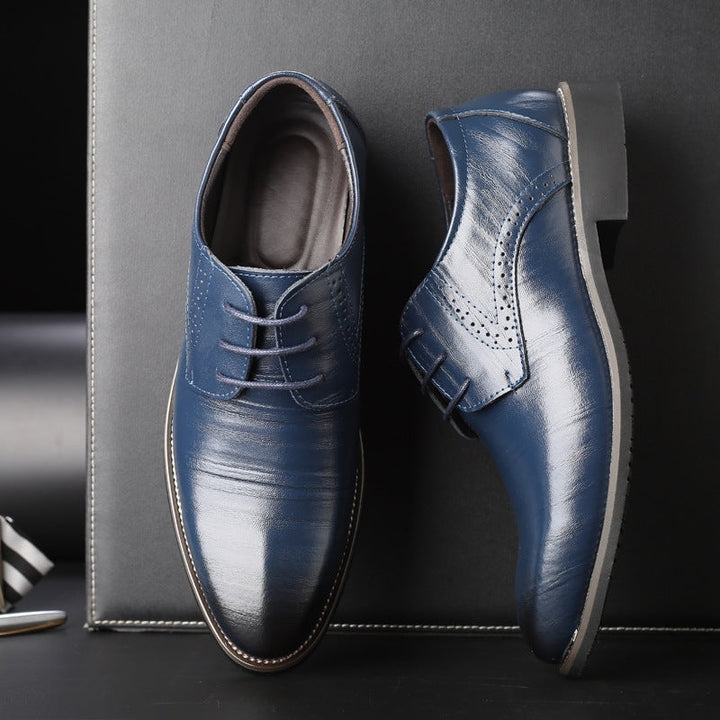 Tomás | Sapatos Oxford de Couro Homem com Atacadores