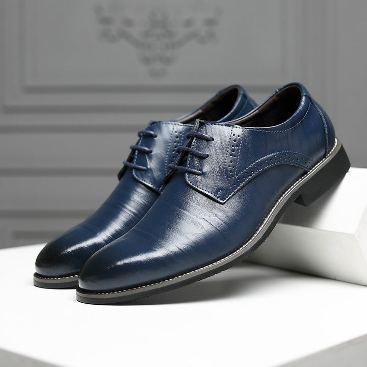 Tomás | Sapatos Oxford de Couro Homem com Atacadores