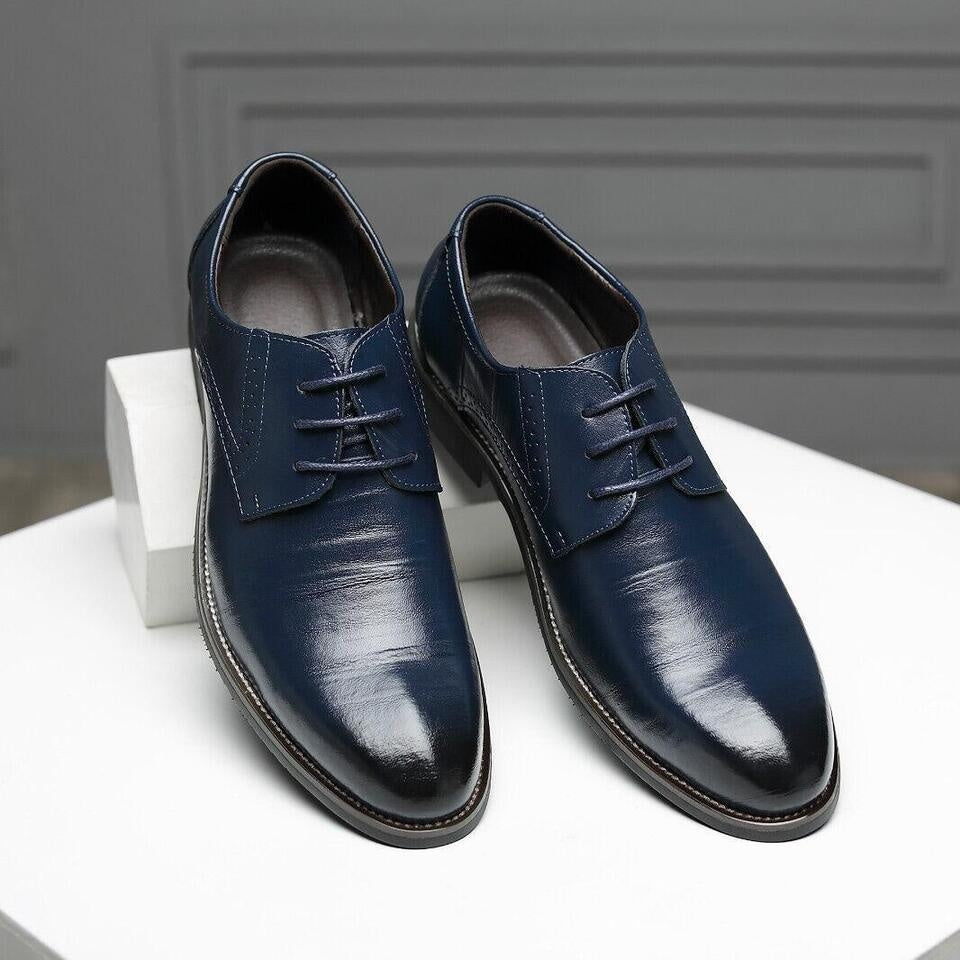 Tomás | Sapatos Oxford de Couro Homem com Atacadores