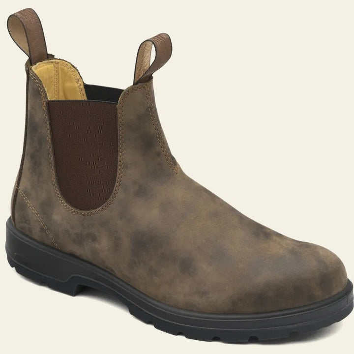 Vasco | Chelsea Boots de Pele Homem Elástico Lateral