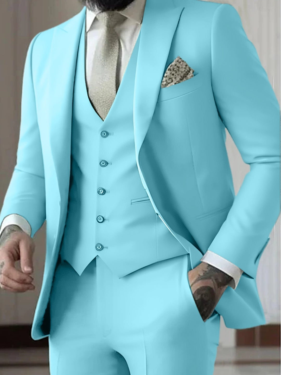 Vasco | Fato Três Peças Homem Smoking Slim Fit
