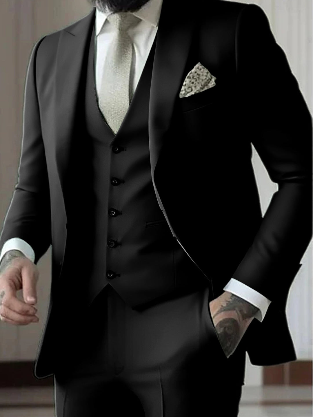 Vasco | Fato Três Peças Homem Smoking Slim Fit