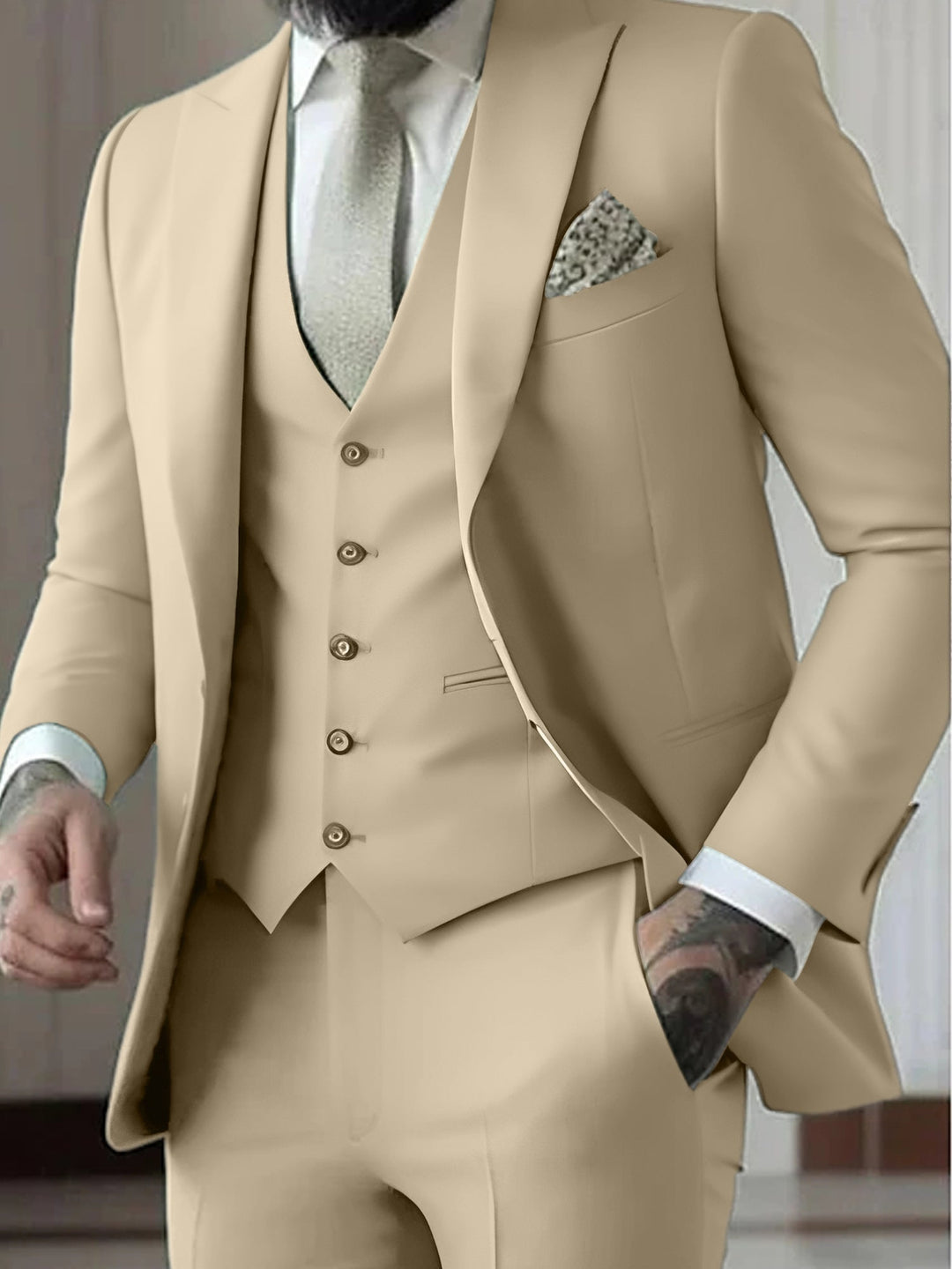 Vasco | Fato Três Peças Homem Smoking Slim Fit