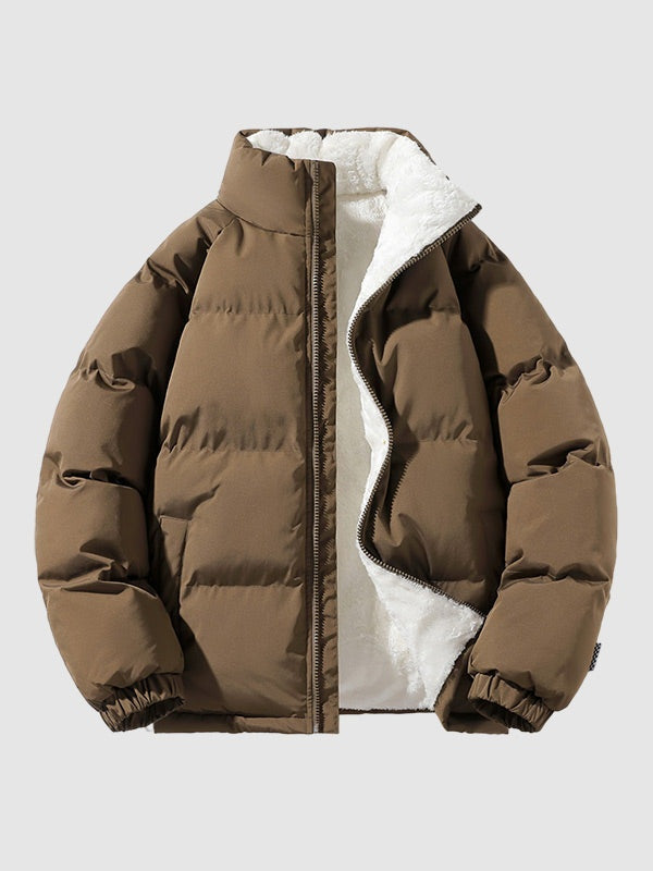 Vasco | Puffer Jacket Homem Acolchoado Forrado Borreguinho