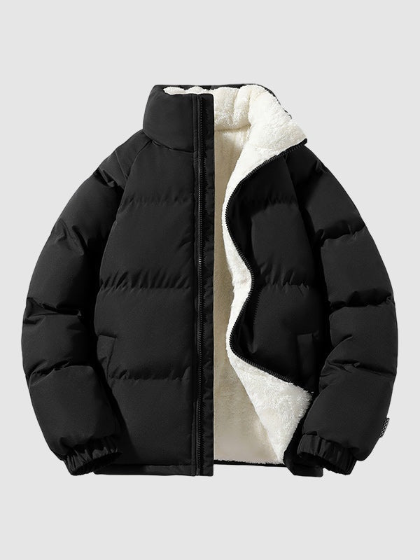 Vasco | Puffer Jacket Homem Acolchoado Forrado Borreguinho