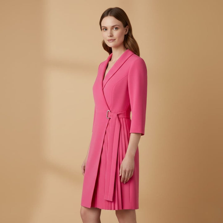Lúcia | Vestido Blazer Transversal Mulher Manga Comprida
