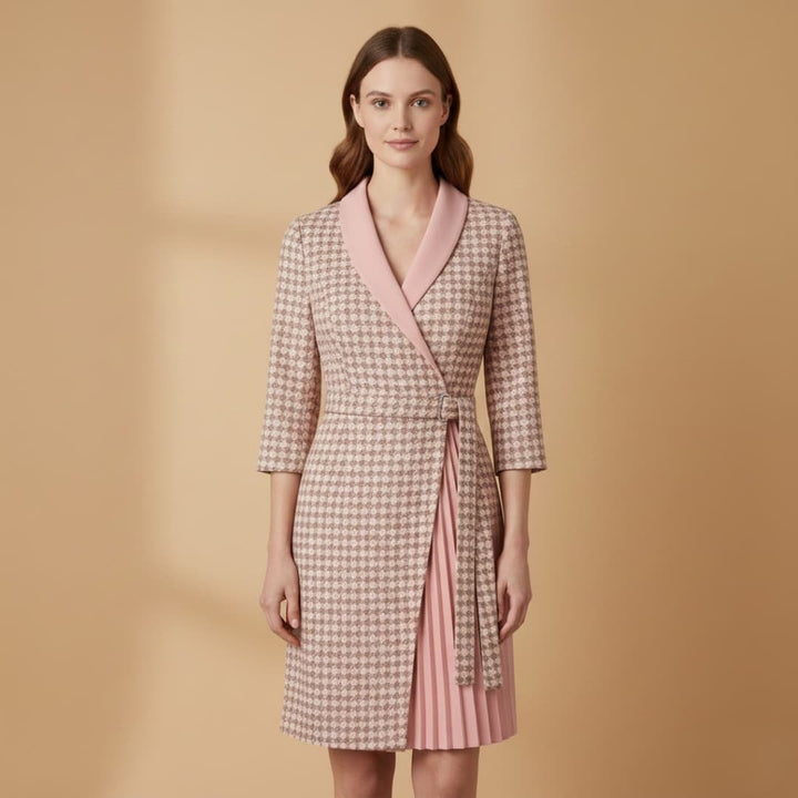 Lúcia | Vestido Blazer Transversal Mulher Manga Comprida