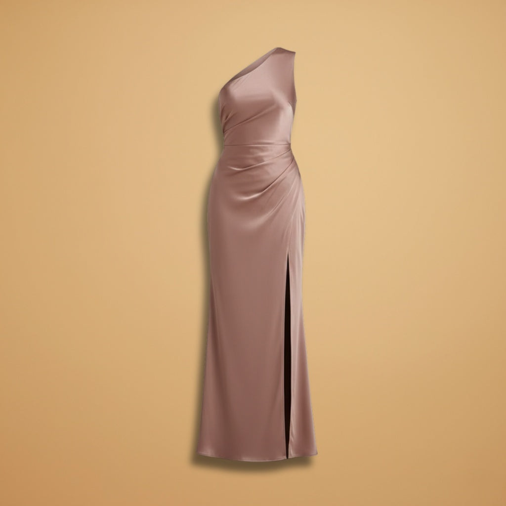 Mónica | Vestido Comprido de Festa Mulher Um Ombro