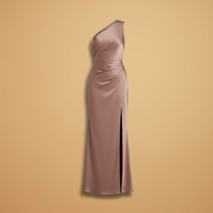 Mónica | Vestido Comprido de Festa Mulher Um Ombro