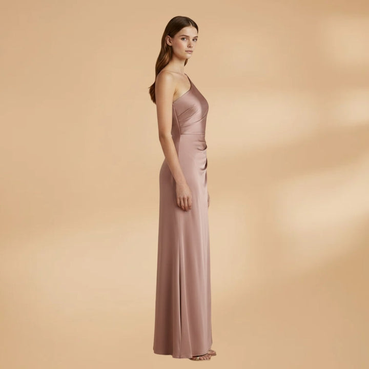 Mónica | Vestido Comprido de Festa Mulher Um Ombro