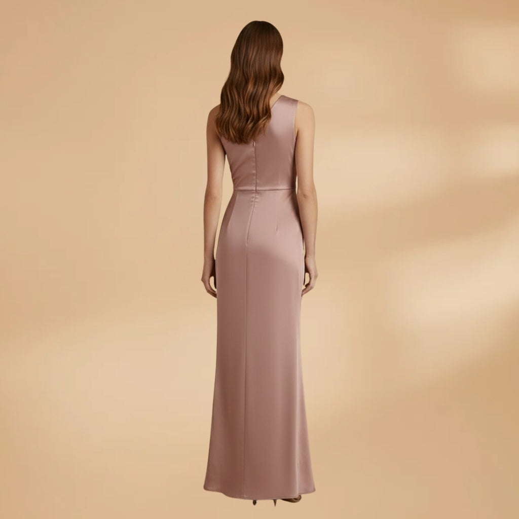 Mónica | Vestido Comprido de Festa Mulher Um Ombro