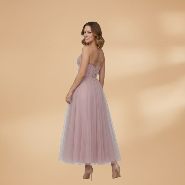 Bruna | Vestido Comprido de Gala Mulher Corpete Estruturado
