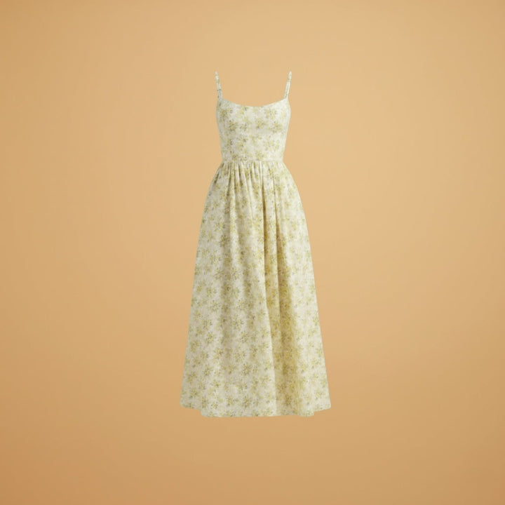 Diana | Vestido Comprido Estampado Alças Mulher