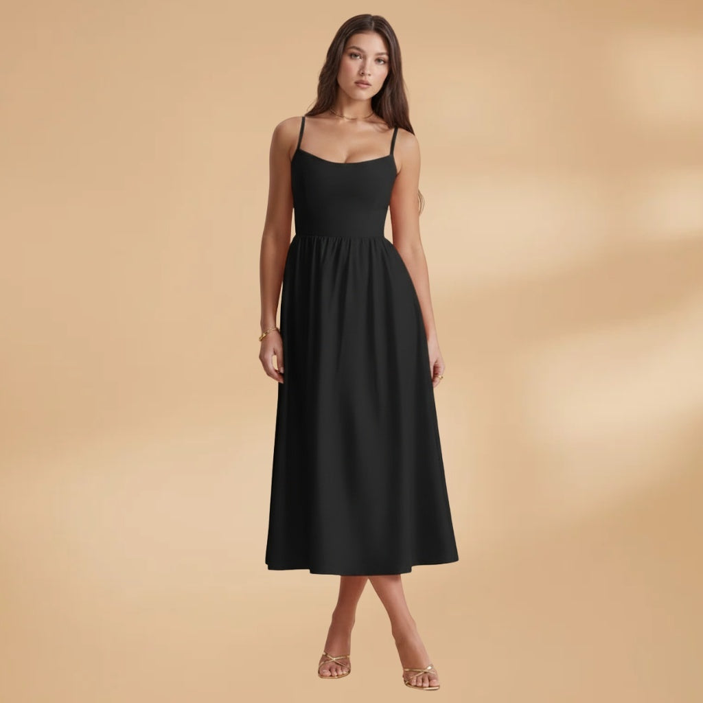 Diana | Vestido Comprido Estampado Alças Mulher