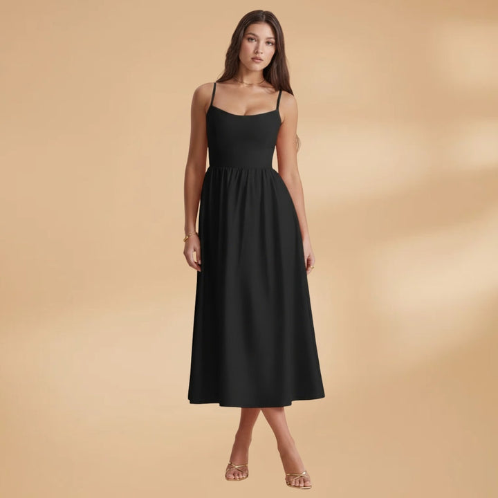 Diana | Vestido Comprido Estampado Alças Mulher