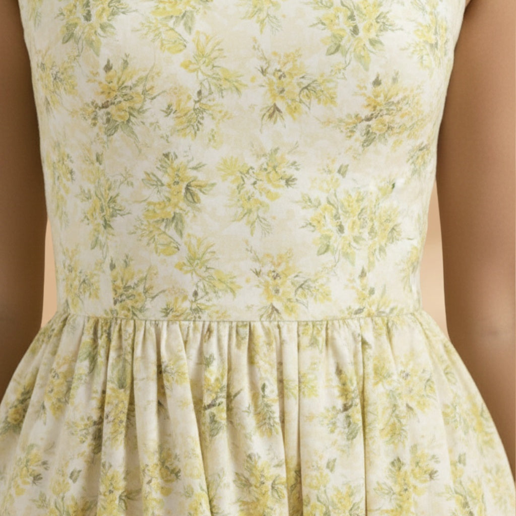 Diana | Vestido Comprido Estampado Alças Mulher