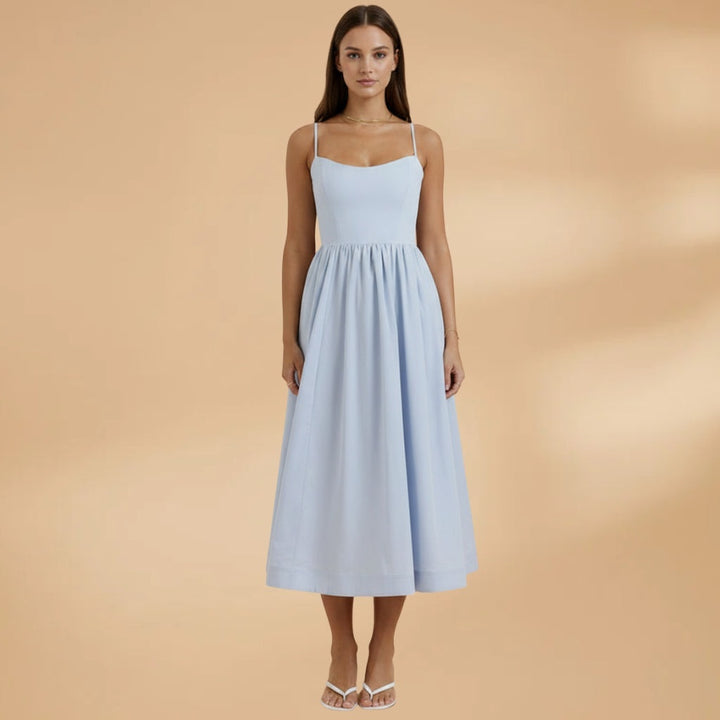 Diana | Vestido Comprido Estampado Alças Mulher