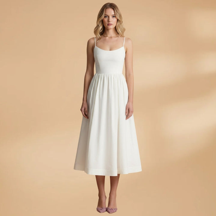 Diana | Vestido Comprido Estampado Alças Mulher