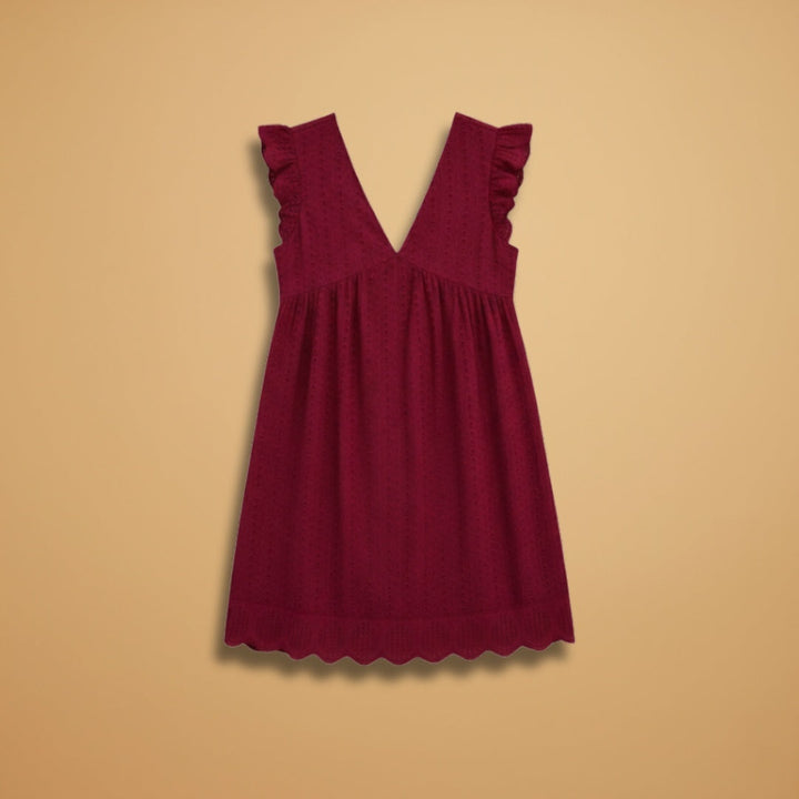 Helena | Vestido Curto Decote V Mulher Alças