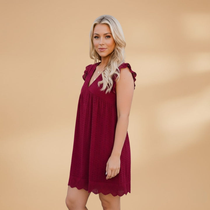 Helena | Vestido Curto Decote V Mulher Alças