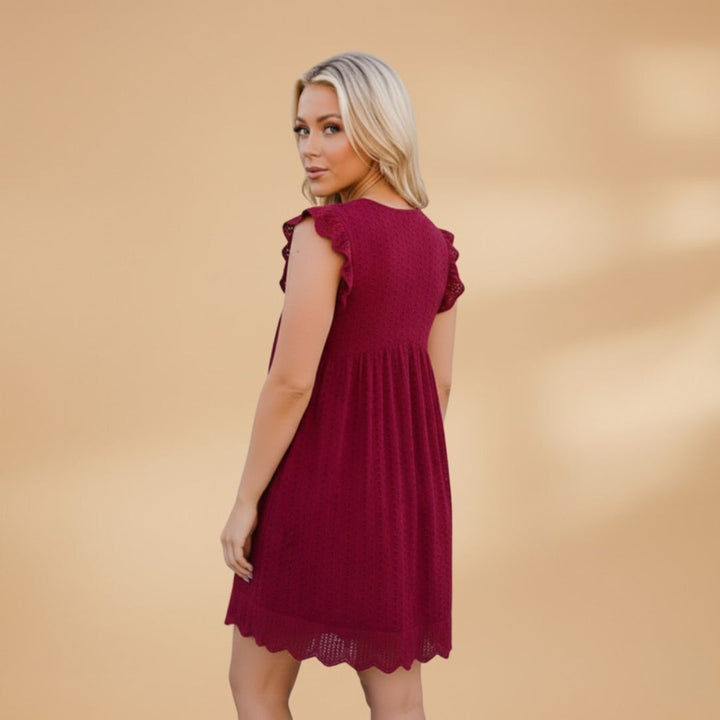 Helena | Vestido Curto Decote V Mulher Alças