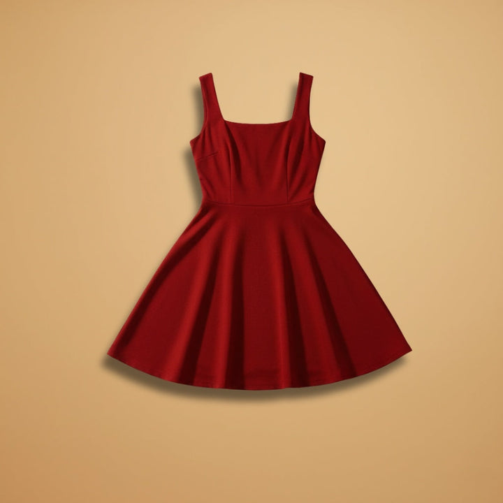 Rita | Vestido de Festa A-Line Mulher Decote Quadrado