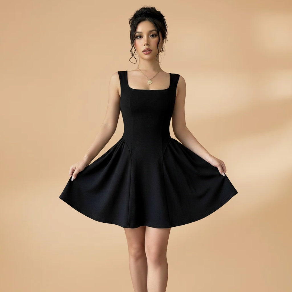 Rita | Vestido de Festa A-Line Mulher Decote Quadrado