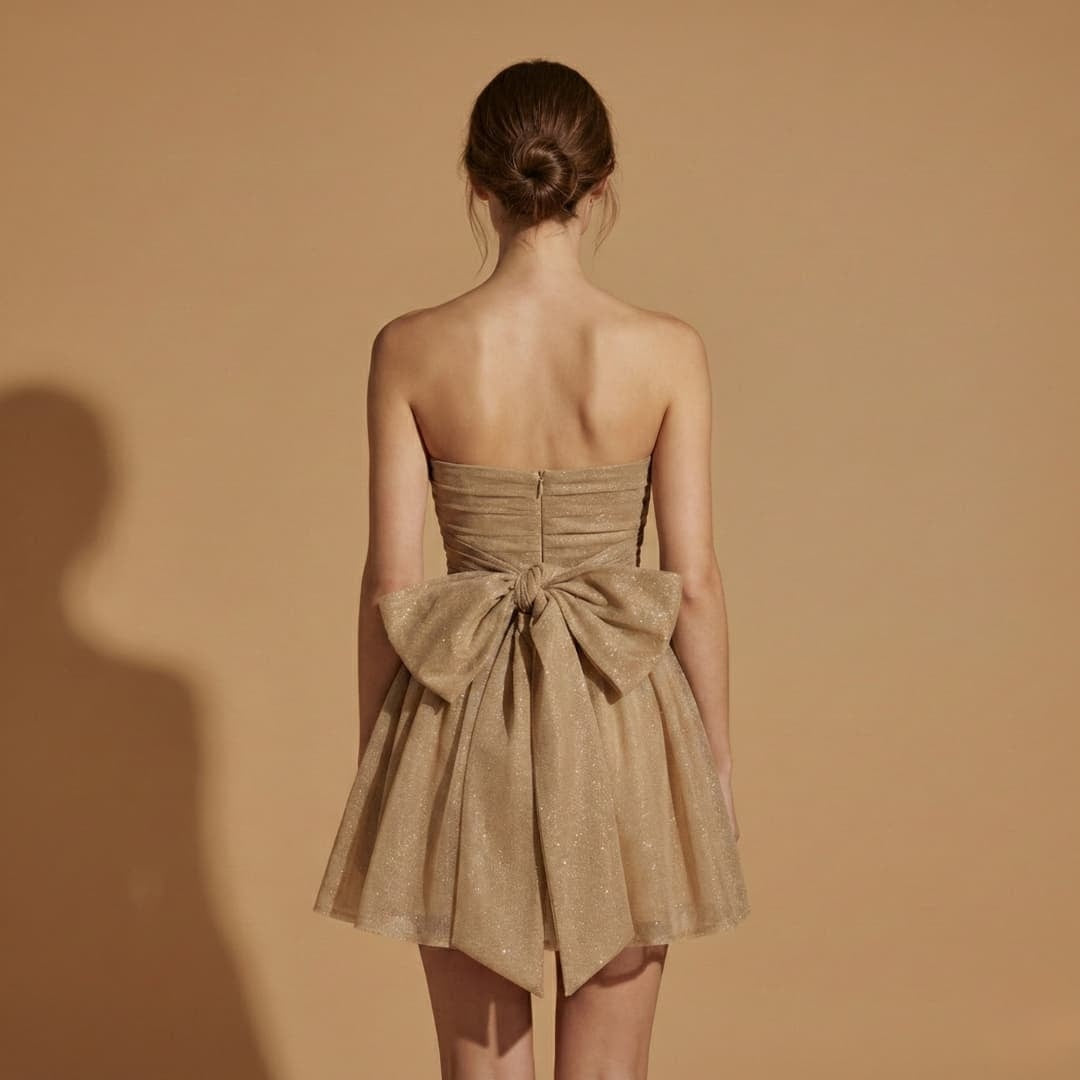 Teresa | Vestido de Festa Lantejoulas Mulher Decote Palavra