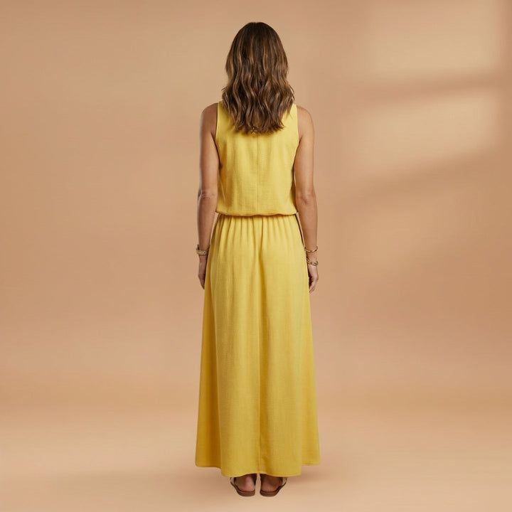 Constança | Vestido Longo de Verão Mulher Sem Mangas