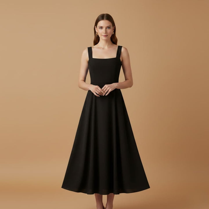 Laura | Vestido Midi Alças Mulher de Festa
