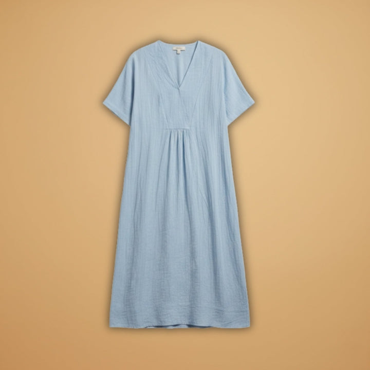 Dulce | Vestido Midi de Verão Mulher Decote V