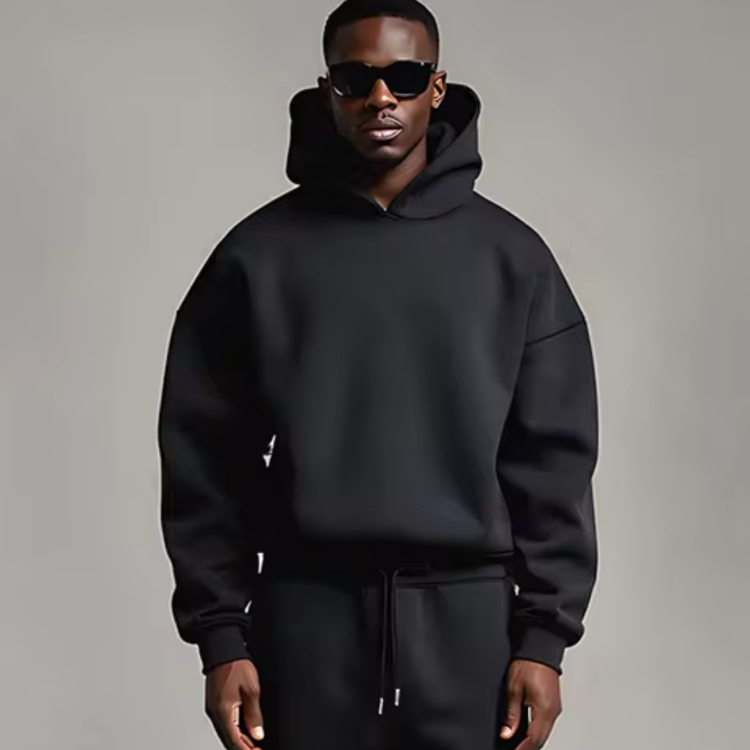 Vicente | Conjunto Desportivo Homem Oversize com Capuz
