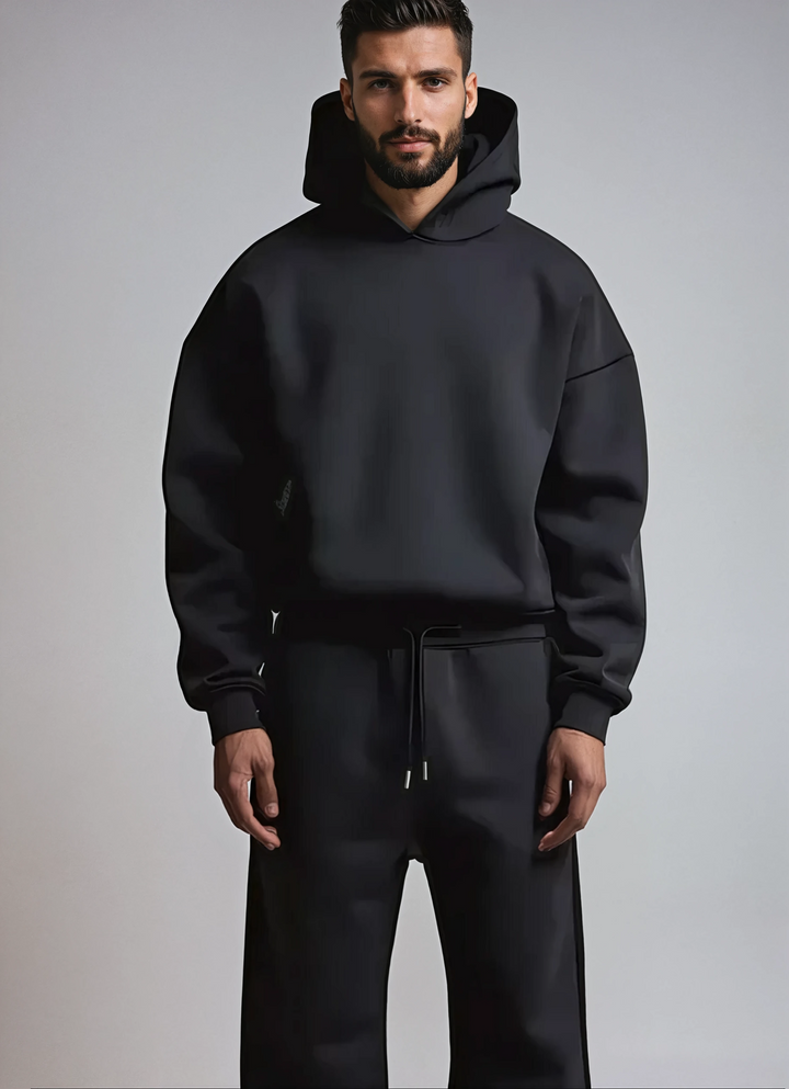 Vicente | Conjunto Desportivo Homem Oversize com Capuz