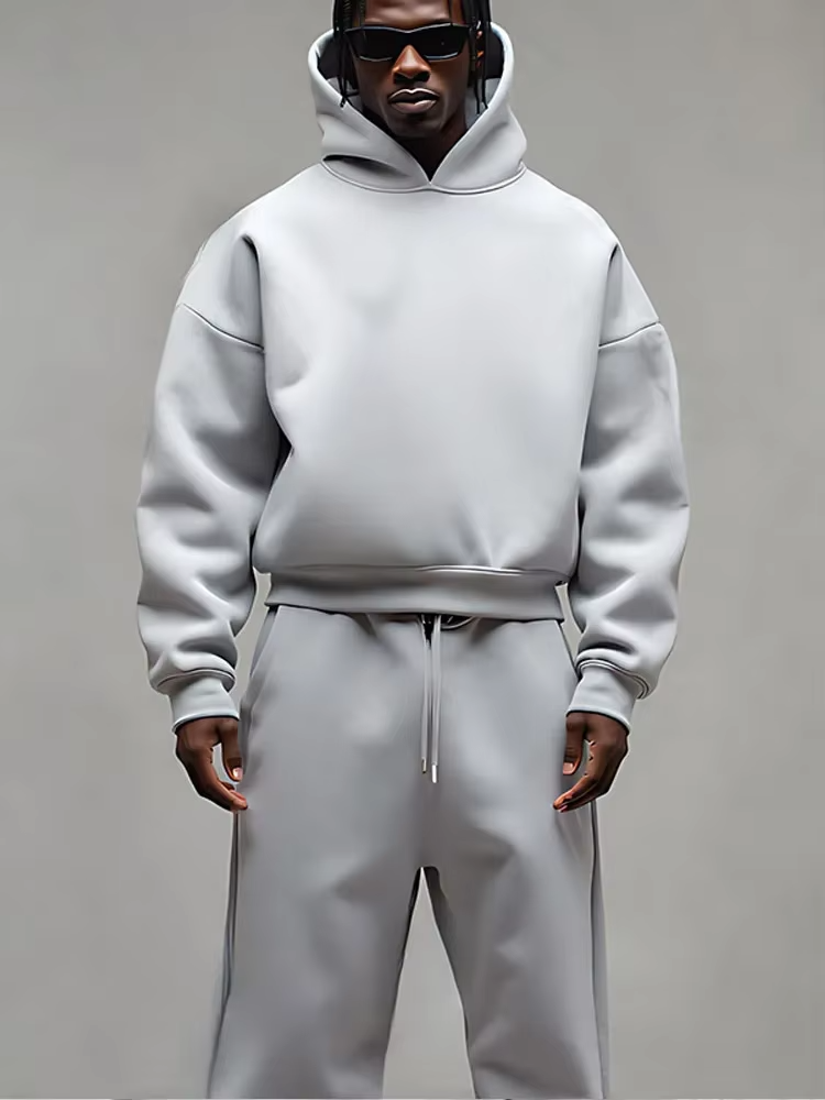 Vicente | Conjunto Desportivo Homem Oversize com Capuz